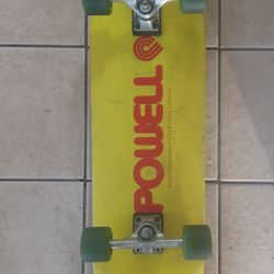 Powell Team Pool Skateboard, Original 2004  w/Tracker Trucks 