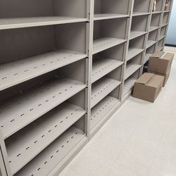 HON  78 Inch Metal Shelving .  Very Sturdy $60 Each. Or Come And Make Us An Offer For All Of Them