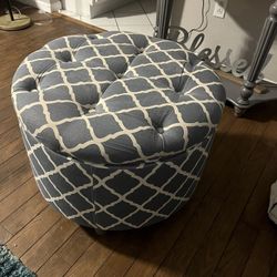 Shoe Storage Ottoman 