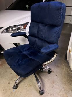 Faux Velvet Computer Office chair