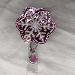 Snowflake Badge Reel 