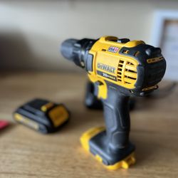 Dewalt Cordless Drill Driver W Battery & Charger - $40