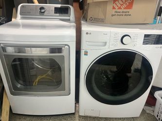 LG ThinQ Washing Machine And Dryer
