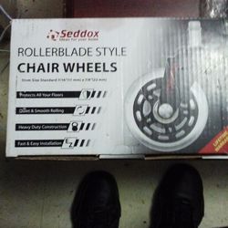 RollerBlabe Style Chair Wheels Stem Size Standard 7/16"(11mm) X 7/8"(22 mm)