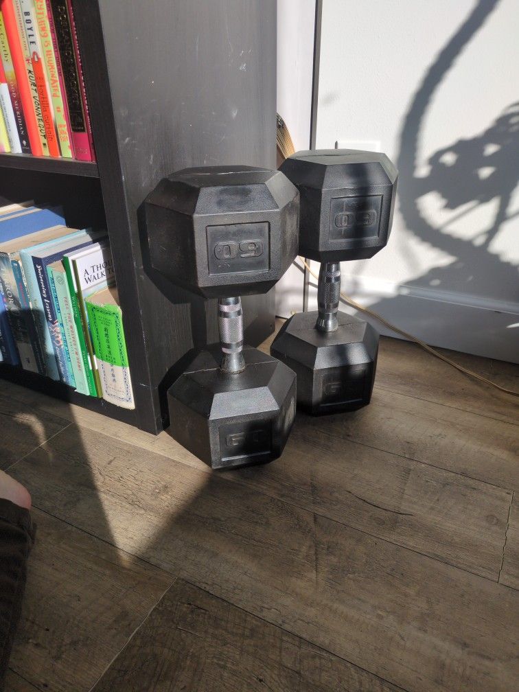 60lb Dumbbells