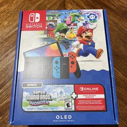 Nintendo Switch OLED Super Mario Bros. Wonder Bundle 