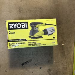 RYOBI 2 Amp Corded 1/4 Sheet Sander