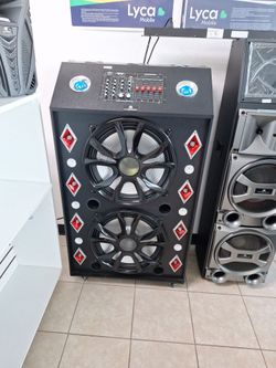 Maxpower Dual Woofer PA Speaker Cabinet