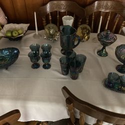 Purple Vintage Dishes 