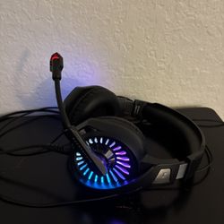 Gaming Headset With RGB lights