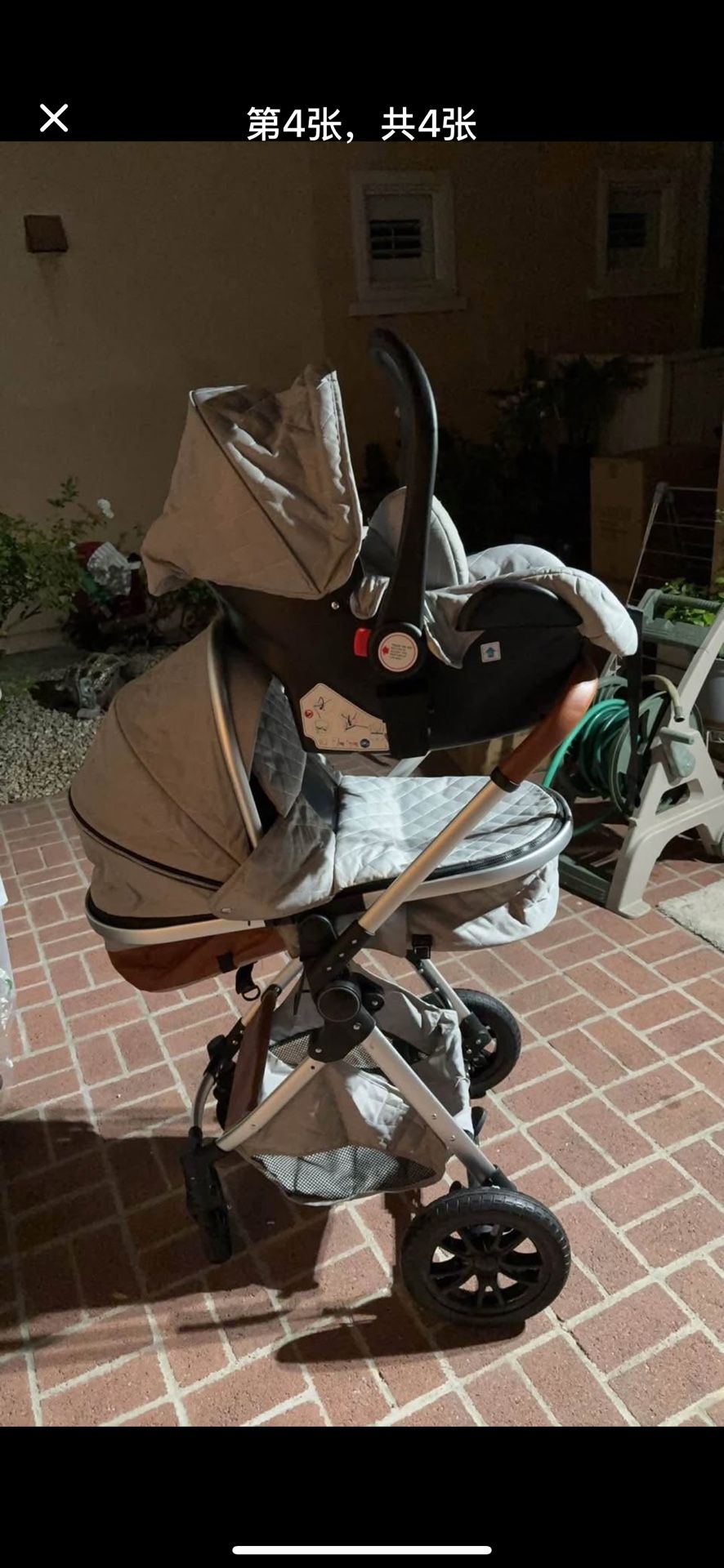 2 in 1 baby stroller