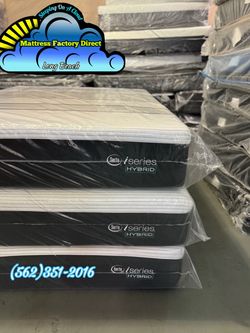 Serta iSeries Hybrid Queen Mattress cooling gel Medium firm Colchon Frío Gel