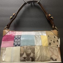 COACH  “VINTAGE “ PATCHWORK BAG