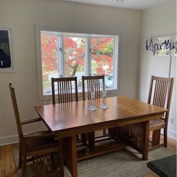Mission Style Dining Set