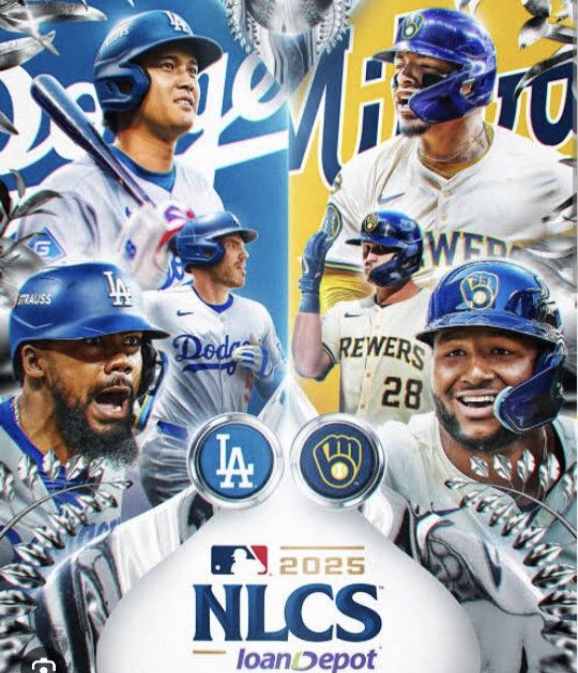 NLCS: Brewers at Dodgers – Game 1
