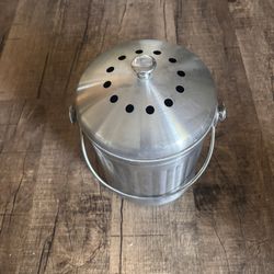 Stainless Steel Compost Bin 