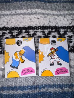 The Simpsons X Lids enamel pins brand new sealed