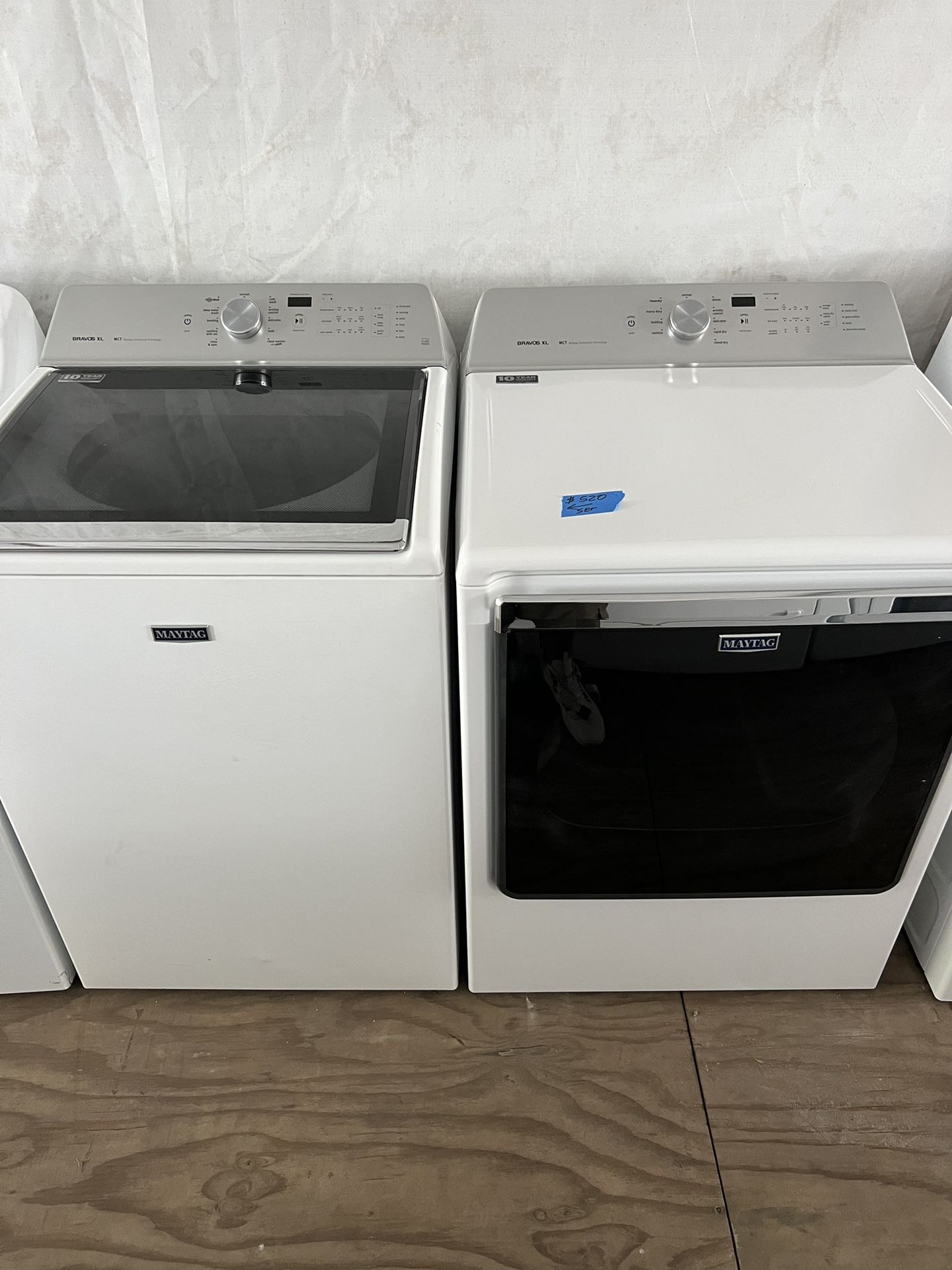 Maytag Washer&dryer Large Capacity Set   60 day warranty/ Located at:📍5415 Carmack Rd Tampa Fl 33610📍