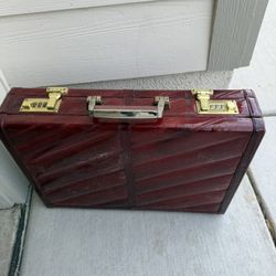 Leather Antique briefcase 