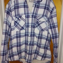 Very Nice Ladies Size Xlarge Glannel Hooded Jacket