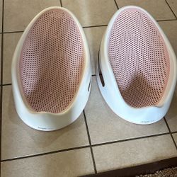 Two Pink Angel Care Bath Seat 