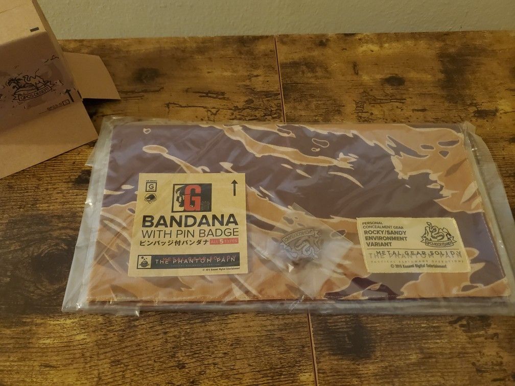 Metal Gear Solid V Exclusive Bandana *Make An Offer*