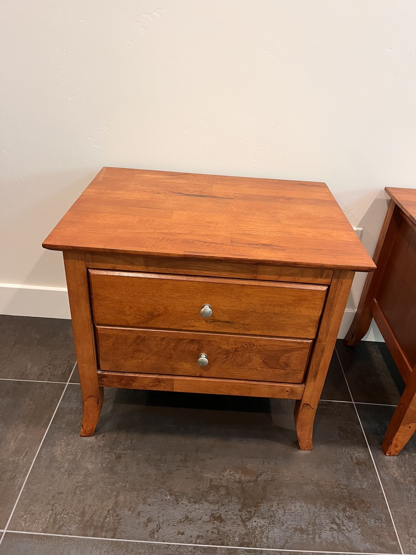 Wood End Tables / Night Stands