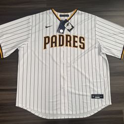 Nike San Diego Padres ROMER #13 MLB Stitched Stripe Jersey Men’s 2XL NWT  100% authentic. Brand new with tags. MSRP $120  This product is a Nike San D