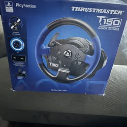 PS4 T150 Steering Wheel 