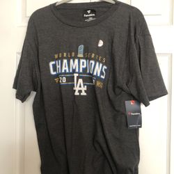 Mens  Dodgers World Series Shirt 