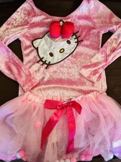 Girls Hello Kitty Costume 