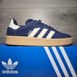 Adidas Samba XLG Men's 11.5 Night Indigo Warm Vanilla Gum JQ2885 New In Box