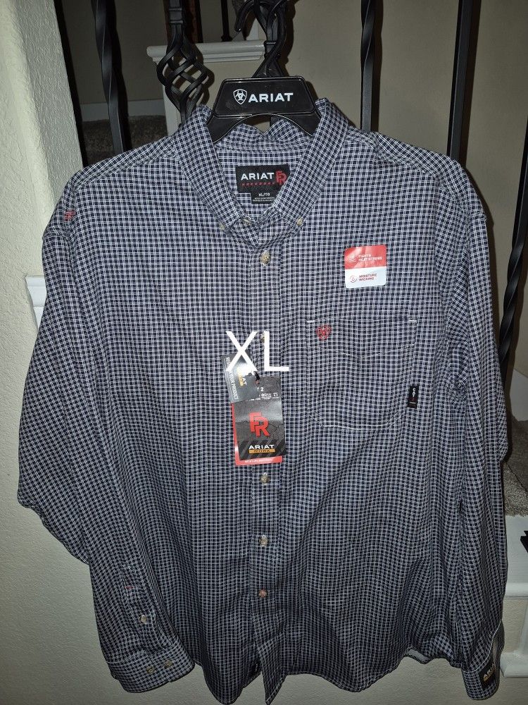 ARIAT FRC PLAID BUTTON UP SHIRT
