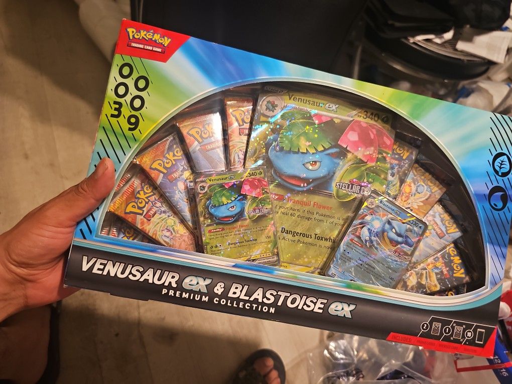 Venusar Ex & Blastoise