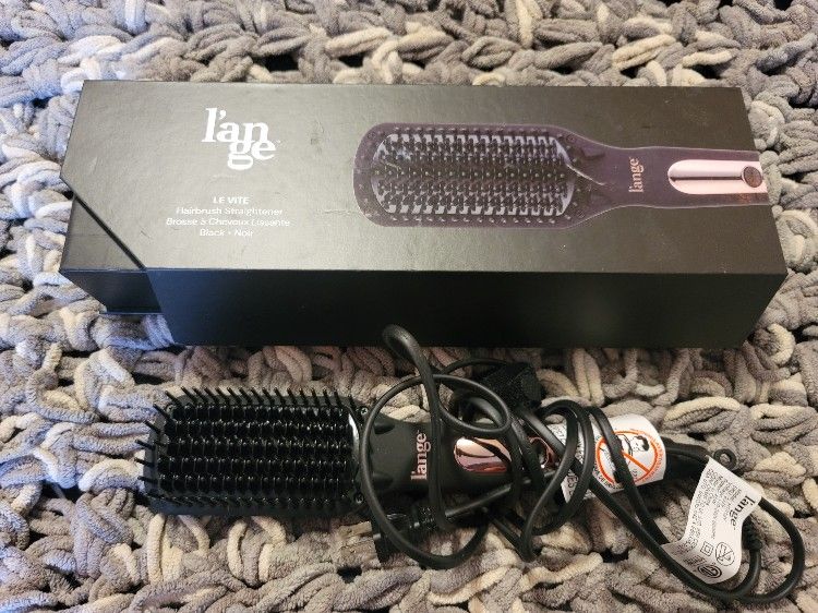 L'Ange Hairbrush Straightner 