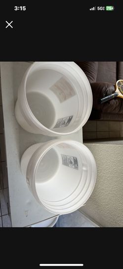 5 Gallons Buckets 5 For $15.00