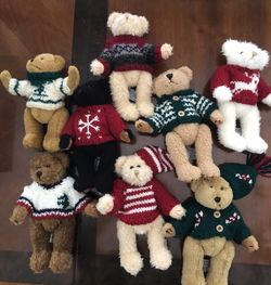 1988 Vintage Playful Plush Chrisha Bears 8