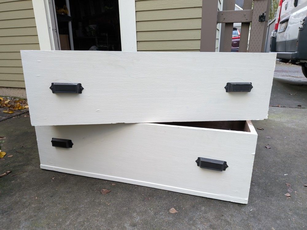 Free: Two Large Antique Drawer Boxes