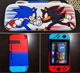 Nintendo Switch 2 with Sonic case