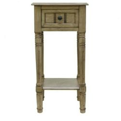 Decor Therapy Simplify Oak 1-Drawer End Table
