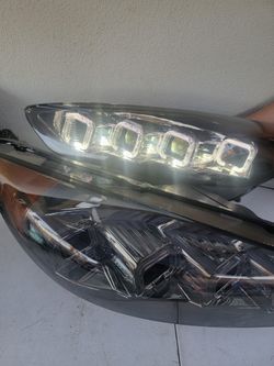 15-18 Ford Focus LED Projector Headlights Luces Calaveras Micas Faros Focos