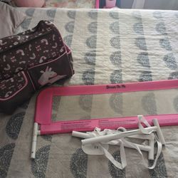 Protector De Cama Para Niños Y Pañalera 