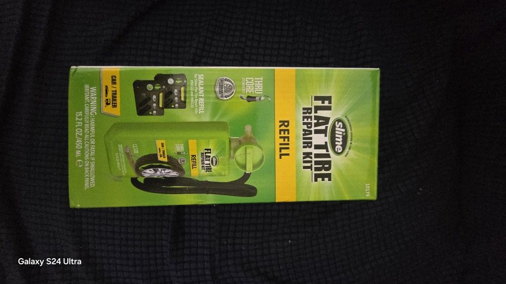 Slim Flat Tire Repair Kit Refill