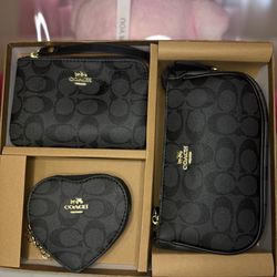 Coach 3 piece set