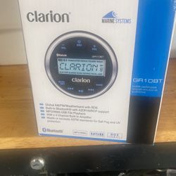 Clarion Head Unit For A Boat