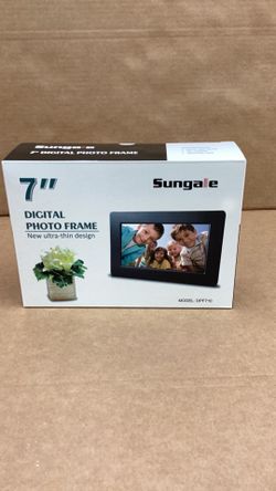Sungale 7” Digital Photo frame DPF710 New