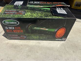 Scott's 16 in. Manual Walk Behind Push Reel Lawn Mower
