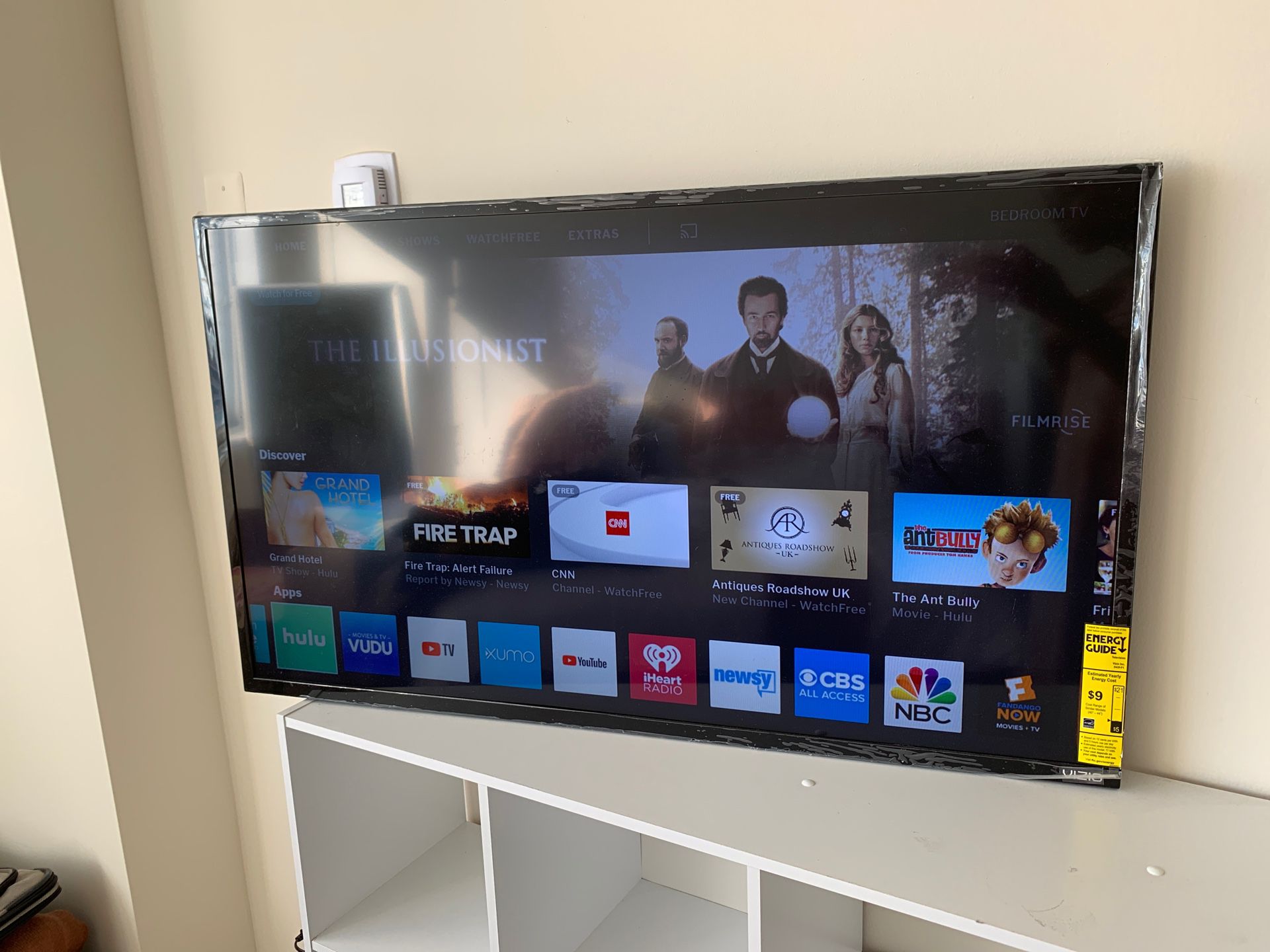 43” VIZIO Smart TV (without legs/stand)