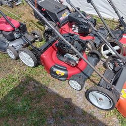 Lawn  Mower Starting At $ 100 And Up