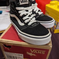 Vans Kids Ward High Top Size 12